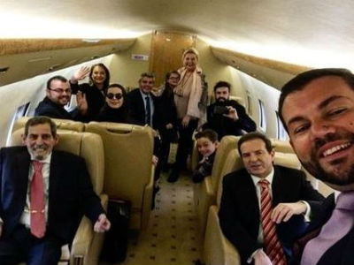 Srbijanski biznismen Karić sletio u Beograd, haos na aerodromu!