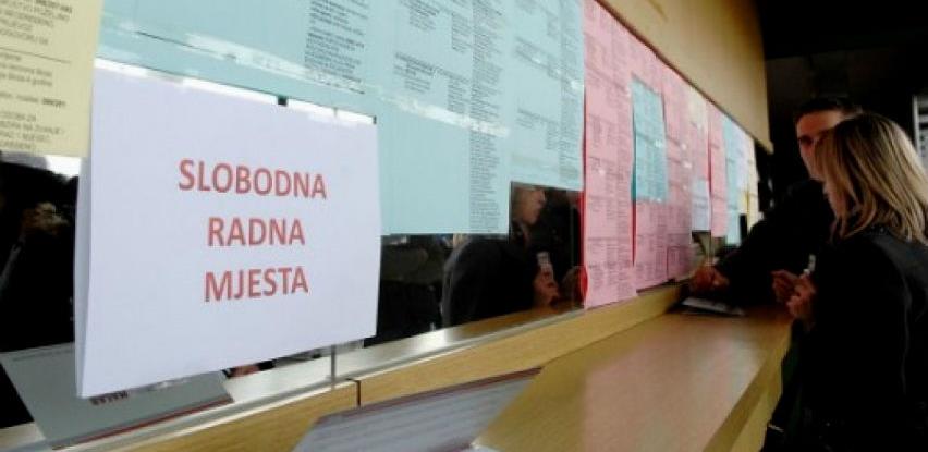 U Federaciji BiH u oktobru manji broj nezaposlenih osoba