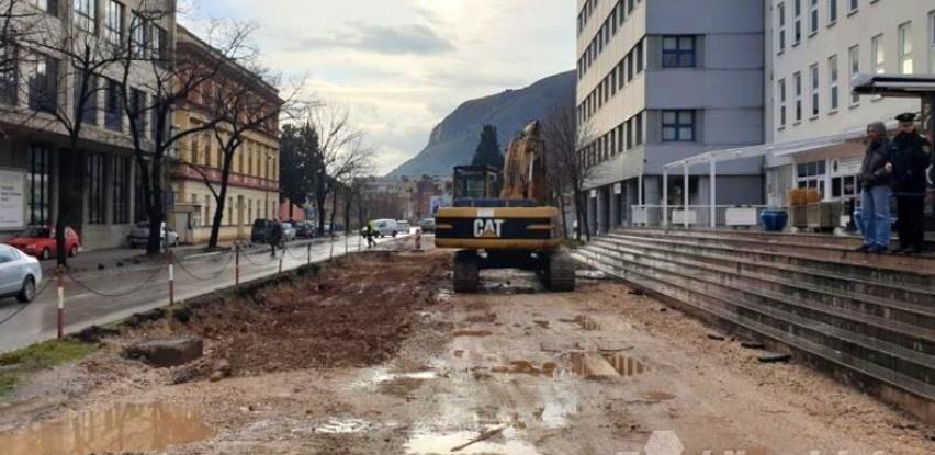 Užurbano se gradi mostarska gradska magistrala