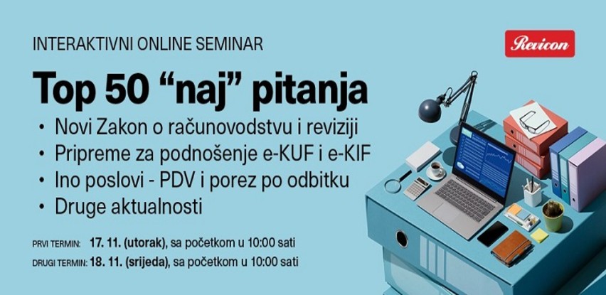 Revicon seminar: TOP 50 "NAJ" pitanja