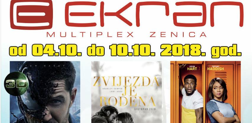 Nove projekcije u Multiplexu Ekran Zenica