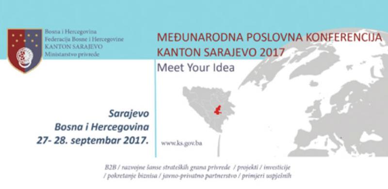 U septembru "Međunarodna poslovna konferencija Kantona Sarajevo 2017"