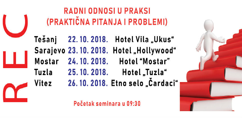 REC seminar: Radni odnosi u praksi