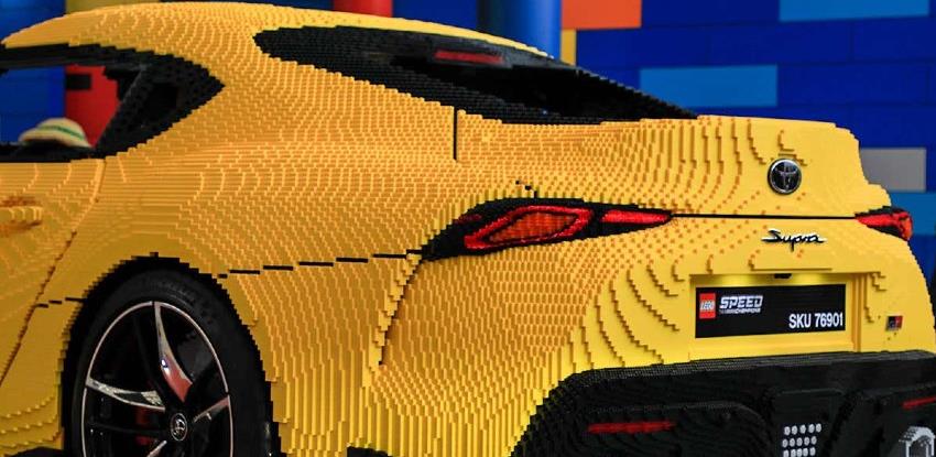Lego napravio Toyota Supru u prirodnoj veličini, ima čak i električni pogon