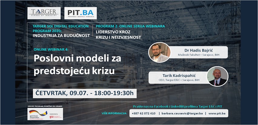 Webinar 4: Poslovni modeli za predstojeću krizu