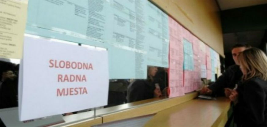 Prošle godine u BiH 15,7 odsto nezaposlenih