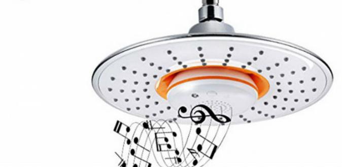 Muzički tuš sa Bluetooth zvučnicima