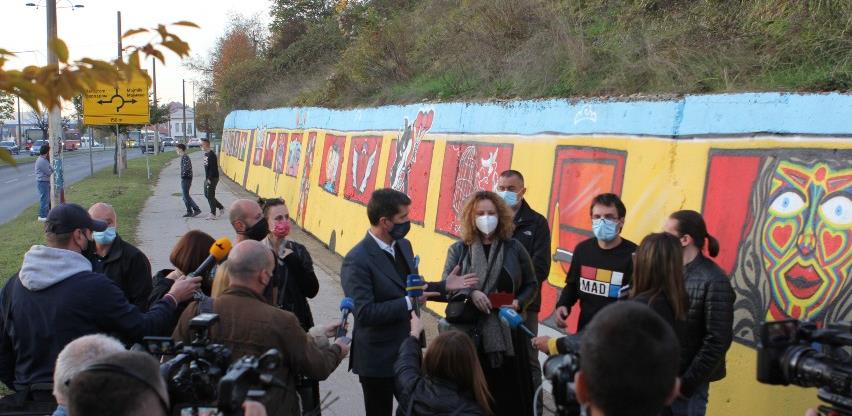 Glavni grad Bosne i Hercegovine bogatiji za novi mural "Our Future"