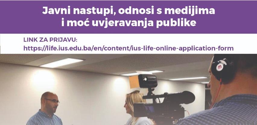IUS: Javni nastupi, odnosi s medijima i moć uvjeravanja publike