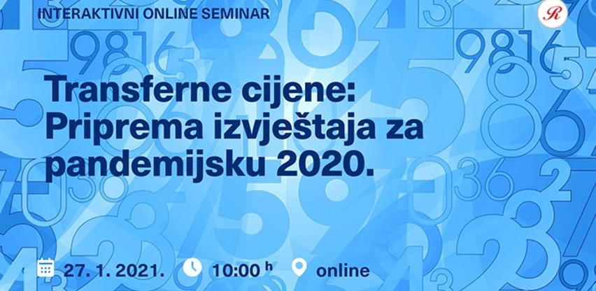 Revicon seminar: Transferne cijene - Priprema izvještaja za pandemijsku 2020. godinu​