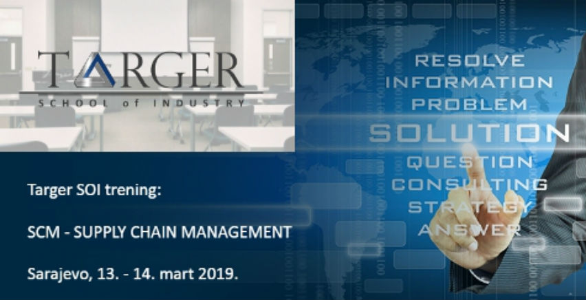 Targer School of Industry trening: SCM - SUPPLY CHAIN MANAGEMENT