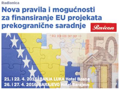 Nova pravila i mogućnosti finansiranja EU projekata prekogranične saradnje