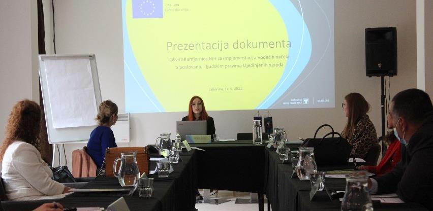 Održan sastanak za implementaciju Vodećih načela o poslovanju i ljudskim pravima UN