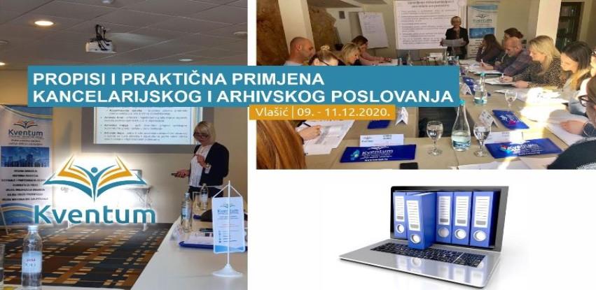 Propisi i praktična primjena kancelarijskog i arhivskog poslovanja