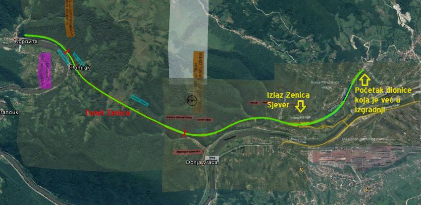 Koridor Vc: Počinje eksproprijacija zemljišta na dionici Poprikuše - Nemila