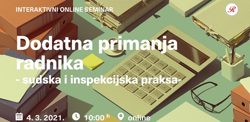 Dodatna primanja radnika - sudska i inspekcijska praksa