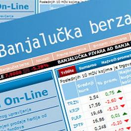 Današnji promet na BLSE: 2.528.345,40 KM