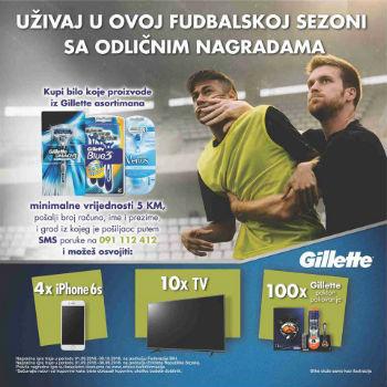 Amko komerc & Gillette nagradna igra: Osvojite vrijedne nagrade