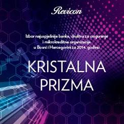 Dodjela nagrade "Kristalna Prizma" 24. juna u Sarajevu