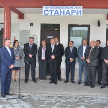Obnovljen peron u Stanarima