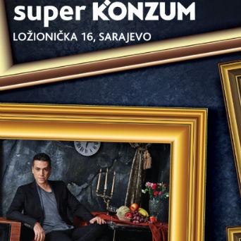 Druženje sa Željkom Joksimovićem u Konzumu BiH