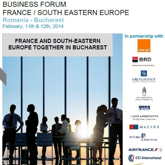 Regionalni forum u Bukureštu: Povezivanje francuskih i kompanija JIE