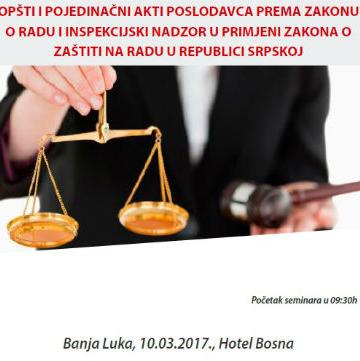 REC seminar: Radni odnosi u RS-u