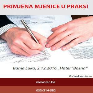 Primjena mjenice u praksi