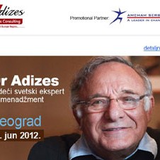 Dr Adizez, vodeći svjetski ekspert za menadžment 20. juna u Beogradu
