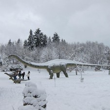 Veliki broj posjetilaca u Pionirskoj dolini: Otvorena izložba dinosaurusa