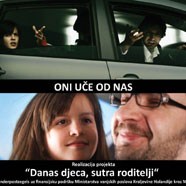 Kampanjom "Oni uče od nas" započela realizacija trogodišnjeg projekta "Danas djeca, sutra roditelji" - Program za djecu iz porodica sa višestrukim problemima