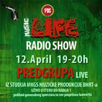 FDS Music Life Radio show – Live koncert benda "Predgrupa"