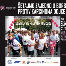 Trka za ozdravljenje za podizanje svijesti u borbi protiv raka dojke u BiH
