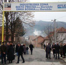 Završeni radovi na uređenju Industrijske zone "Bekto-Precisa"