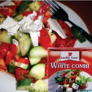 Šopska salata sa Lucky Cow feta sirom