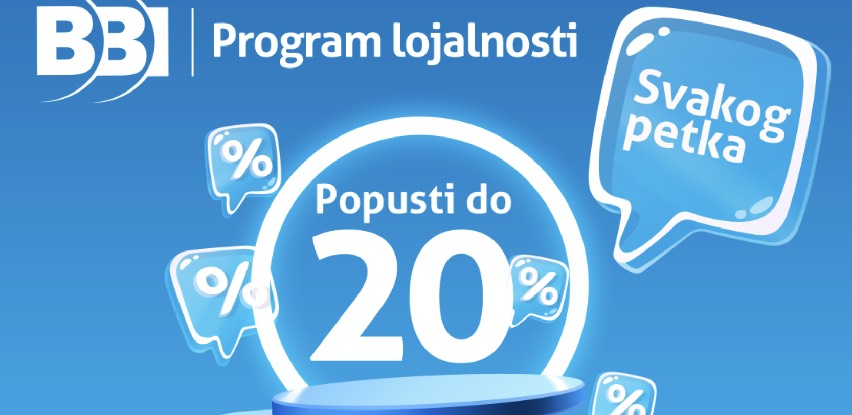 BBI program lojalnosti važi 