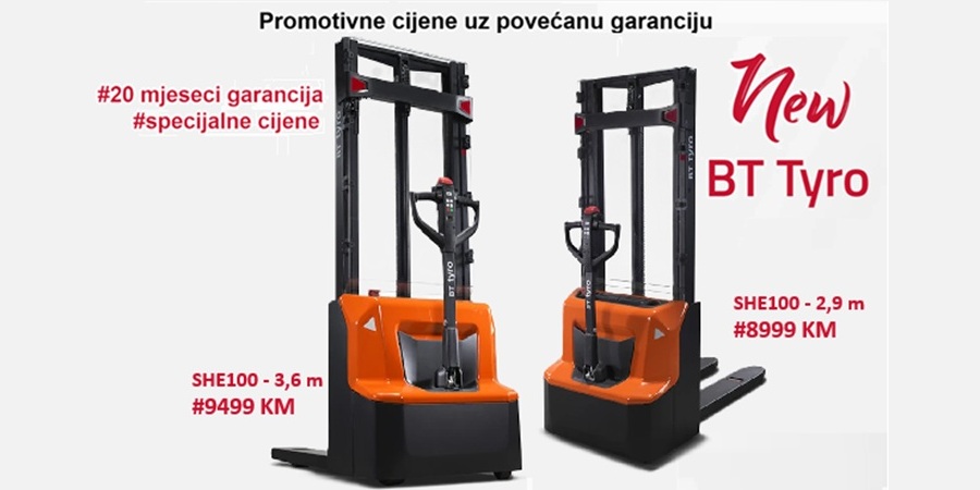 Toyota BT Tyro elektro paletar