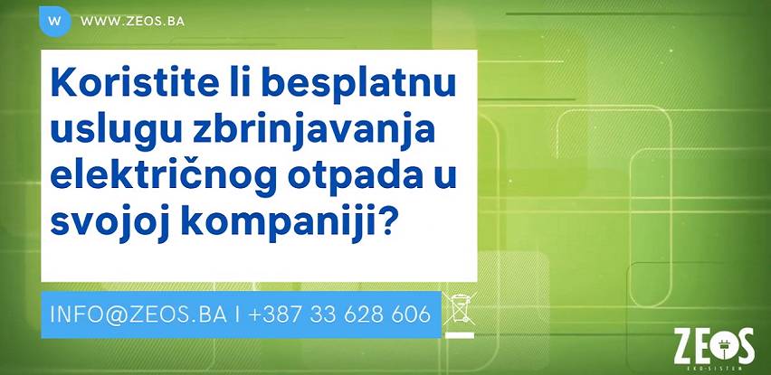 Koristite li besplatnu uslugu reciklaže električnog otpada u svojoj kompaniji?