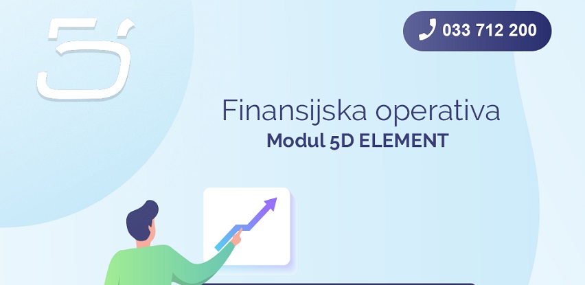 Modul 5D ELEMENT: Robno-materijalno knjigovodstvo
