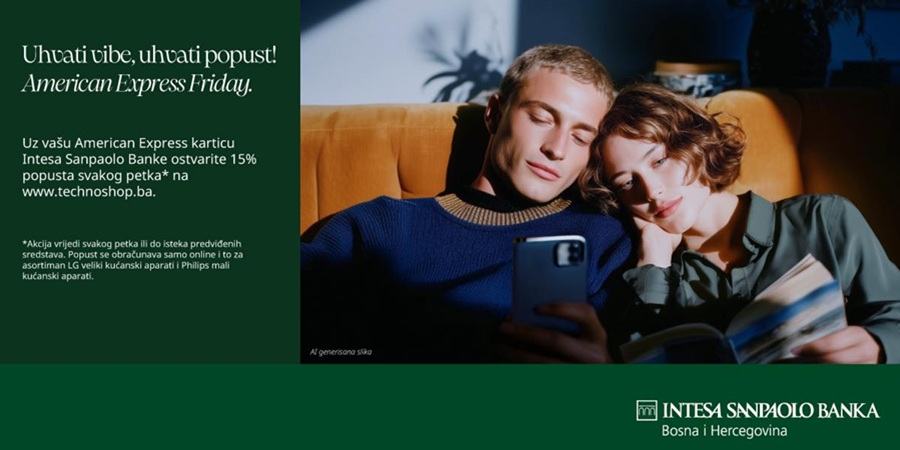 American Express Friday Intesa Sanpaolo Banka