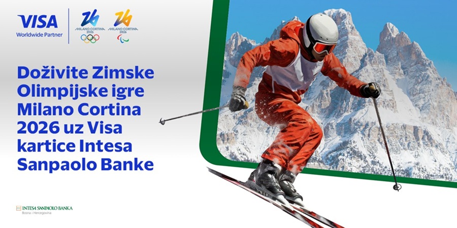 Intesa Sanpaolo Banka zimske olimpijske igre Milano-Cortini 2026
