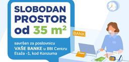 bbi centar poslovni prostor poslovnica banke