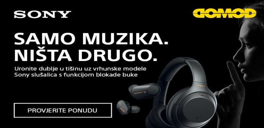 Uronite dublje u tišinu uz vrhunske Sony slušalice s funkcijom blokade buke