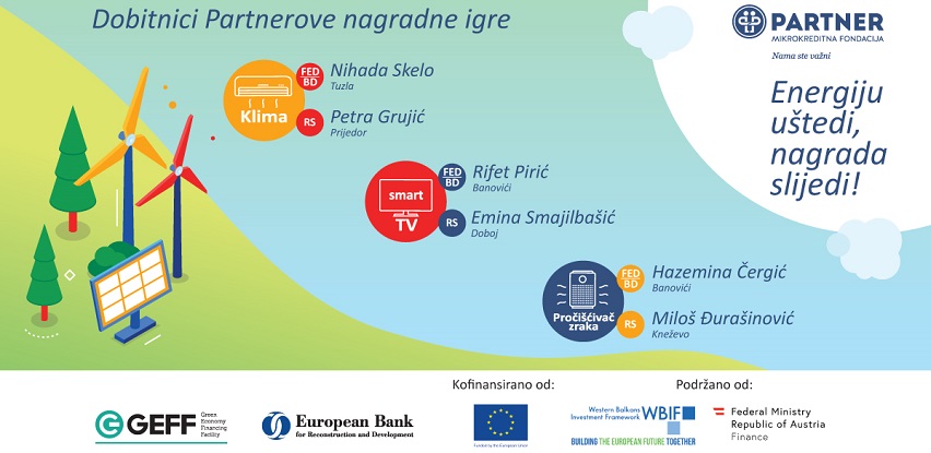 Uručene nagrade dobitnicima u nagradnoj igri Partnera