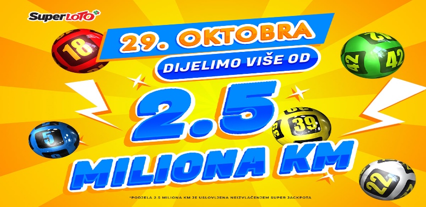 Lutrija BiH počinje sa priređivanjem nove igre Loto 6/39