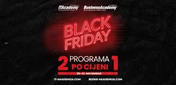 ITAcademy BusinessAcademy Black Friday AKCIJA