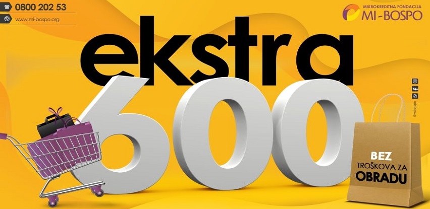 Akcija ekstra 600! Pitaš kako - ekstra lako!