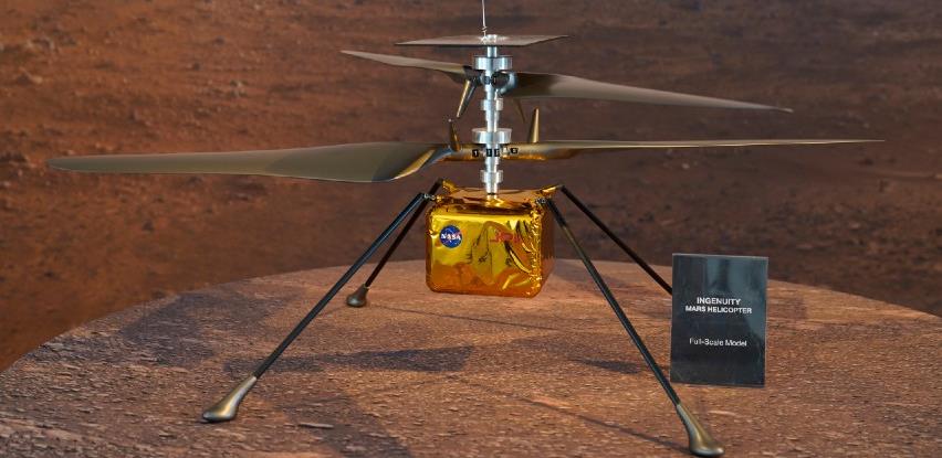 NASA uspješno sprovela historijski let robotom helikopterom na Marsu