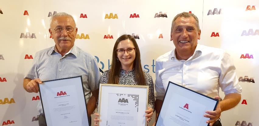 Dodijeljeni certifikati bonitetne izvrsnosti u Hercegovini