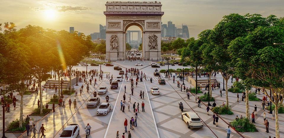 Francuska pretvara Jelisejska polja u izvanrednu baštu, pogledajte kako će izgledati